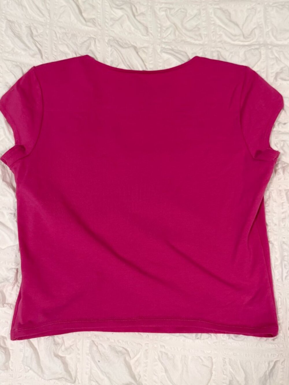 Garage Raspberry Cheeks Square Neck Top - Picture 2 of 3